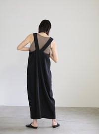 バッククロスコクーンワンピース【SALE】