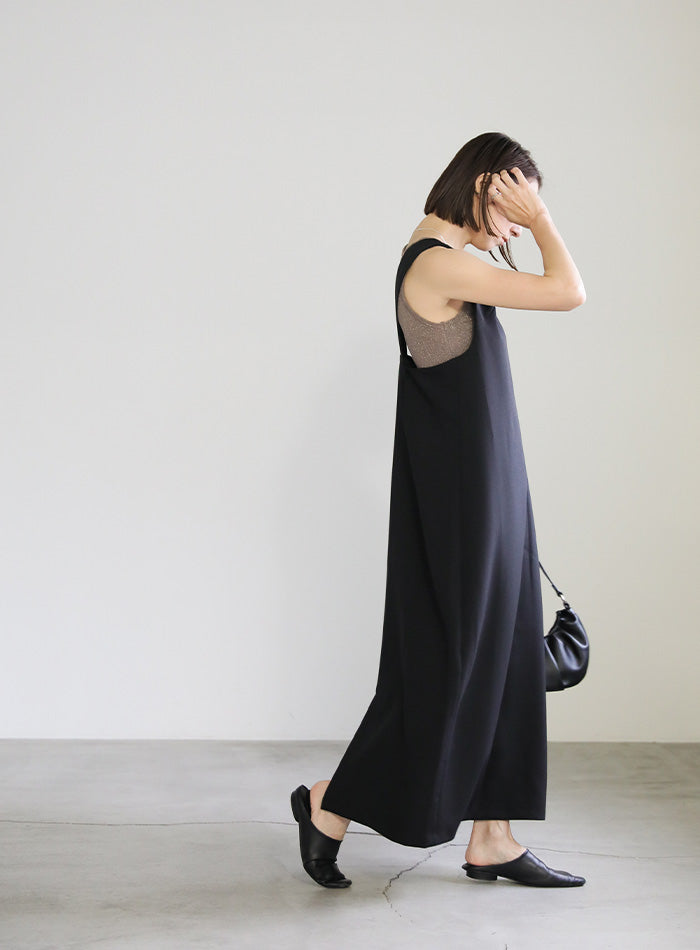 バッククロスコクーンワンピース【SALE】