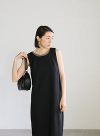 バッククロスコクーンワンピース【SALE】
