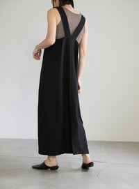 バッククロスコクーンワンピース【SALE】