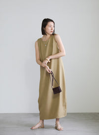バッククロスコクーンワンピース【SALE】