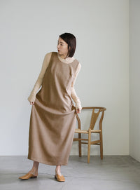 バッククロスコクーンワンピース【SALE】