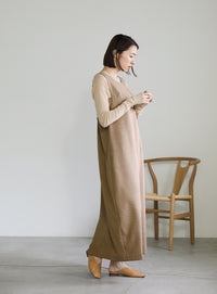 バッククロスコクーンワンピース【SALE】