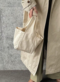 スクエアワンハンドルバッグ【by SON】