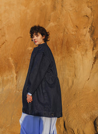 2wayデニムドローストリングアウター【SALE】