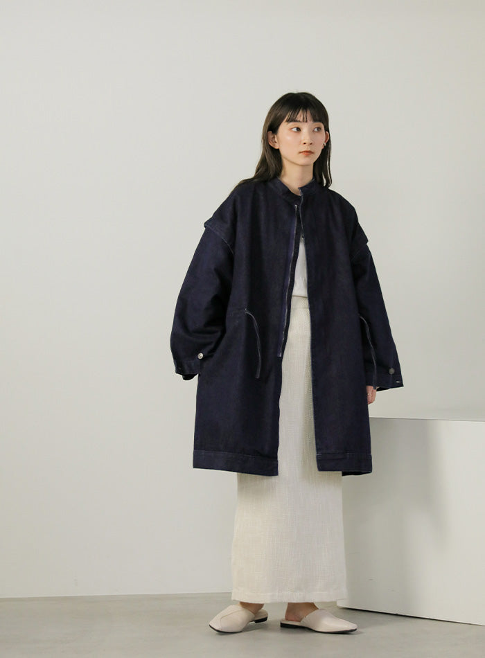 2wayデニムドローストリングアウター – SELECT MOCA