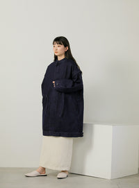 2wayデニムドローストリングアウター【SALE】