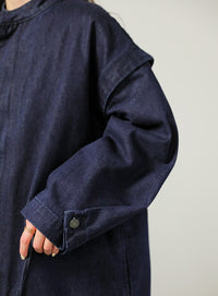 2wayデニムドローストリングアウター【SALE】