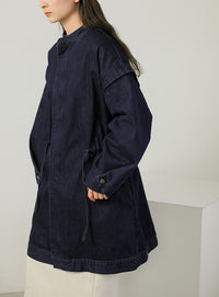 2wayデニムドローストリングアウター【SALE】