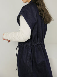 2wayデニムドローストリングアウター【SALE】