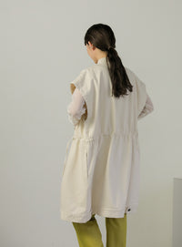 2wayデニムドローストリングアウター【SALE】