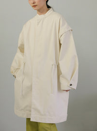 2wayデニムドローストリングアウター【SALE】