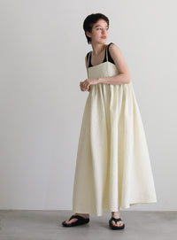 ふくれジャガードペプラムキャミワンピース【official限定】【SALE】